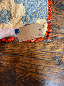 Faded Blue, A Finished Table Runner