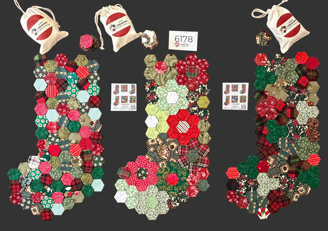 Absolutely Versatile Christmas Stocking or Pillow Cover Kit, 100 pieces