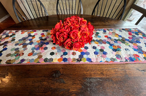 Think Celestial, A Finished Table Runner