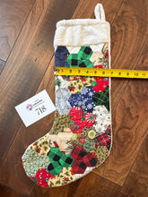 Load image into Gallery viewer, Rockin&#39; Around the Christmas Tree, A Finished Christmas Stocking