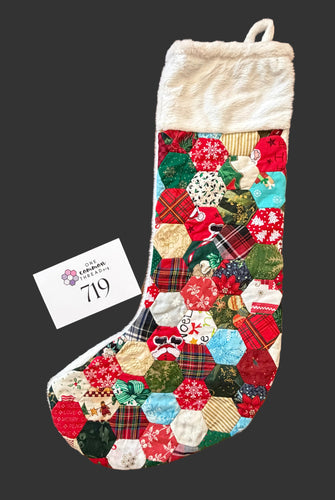 Last Christmas, A Finished Christmas Stocking