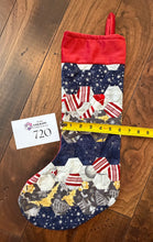 Load image into Gallery viewer, Snowing Everyday, A Finished Christmas Stocking