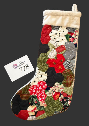 Sleigh Ride, A Finished Christmas Stocking