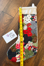 Load image into Gallery viewer, Sleigh Ride, A Finished Christmas Stocking