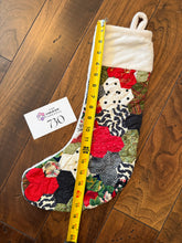 Load image into Gallery viewer, Mistletoe, A Finished Christmas Stocking