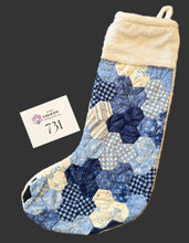 Load image into Gallery viewer, Wonderful Christmastime, A Finished Christmas Stocking