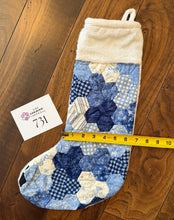 Load image into Gallery viewer, Wonderful Christmastime, A Finished Christmas Stocking