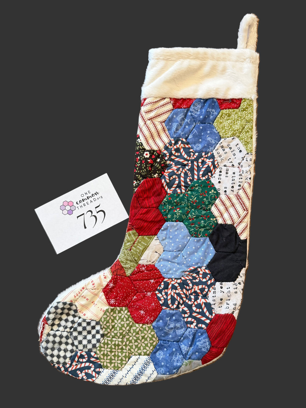 Deck the Halls, A Finished Christmas Stocking