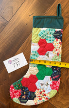 Load image into Gallery viewer, Run Rudolph Run, A Finished Christmas Stocking