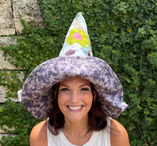 Load image into Gallery viewer, Witches Brew, Quilted Witch Hat
