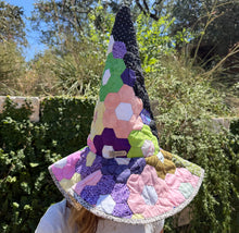 Load image into Gallery viewer, Wicked Night, Quilted Witch Hat