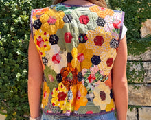 Load image into Gallery viewer, Honeymoon, Quilted Vest with Tie