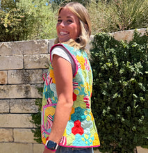 Load image into Gallery viewer, First Kiss, Quilted Vest with Tie