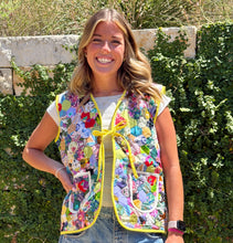 Load image into Gallery viewer, Waimea Canyon, Quilted Vest with Tie