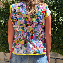 Load image into Gallery viewer, Waimea Canyon, Quilted Vest with Tie