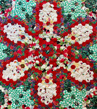 Load image into Gallery viewer, Tropical Christmas Dogs, A Finished Quilt