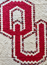 Load image into Gallery viewer, University of Oklahoma, A Finished Quilt