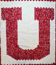 Load image into Gallery viewer, University of Utah, A Finished Quilt