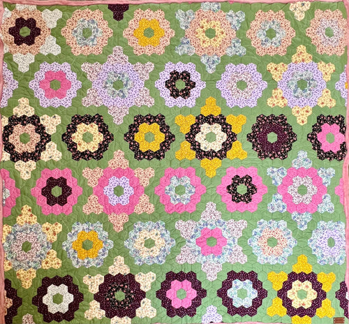 Celestial Garden, A Finished Quilt