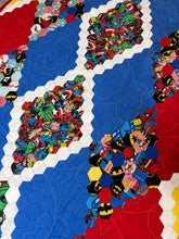 Load image into Gallery viewer, Comic Classics, A Finished Children&#39;s Quilt