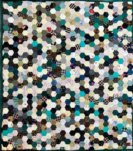 Crystal Waves, A Finished Quilt
