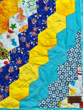 Load image into Gallery viewer, Baby Sea Creatures, A Finished Baby Quilt