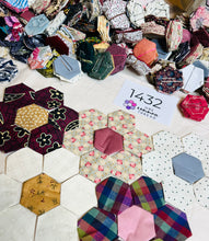 Load image into Gallery viewer, The Individualist,  1&quot; Hexagons Throw Quilt Kit, 950 pieces