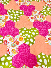 Load image into Gallery viewer, Pink Polka Dot, A Finished Baby Quilt