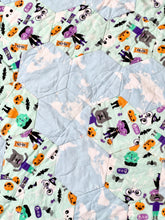 Load image into Gallery viewer, Halloween Baby, A Finished Baby Quilt