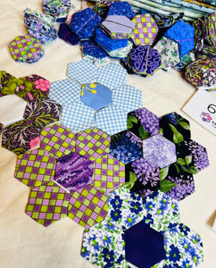 Moody Garden, 1" Hexagon Table Runner Kit, 250 pieces