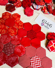 Load image into Gallery viewer, The Red Wheelbarrow, 1&quot; Hexagon Table Runner Kit, 250 pieces