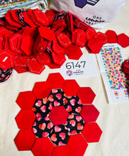 Load image into Gallery viewer, Heartbreaker, 1&quot; Hexagon Table Runner Kit, 350 pieces