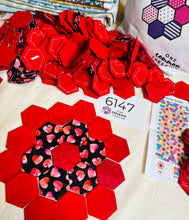 Load image into Gallery viewer, Heartbreaker, 1&quot; Hexagon Table Runner Kit, 350 pieces