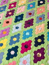 Load image into Gallery viewer, Minted Medallions, A Finished Quilt