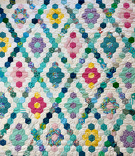Load image into Gallery viewer, Aqua Gala, A Finished Quilt