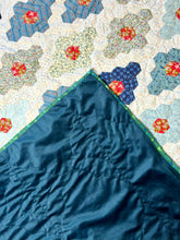 Load image into Gallery viewer, Blue Diamonds, A Finished Quilt