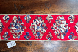 4th of July on the Farm, A Finished Table Runner