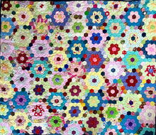 Load image into Gallery viewer, Petal Carousel, A Finished Quilt