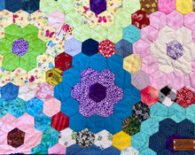 Load image into Gallery viewer, Petal Carousel, A Finished Quilt