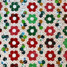 Load image into Gallery viewer, Poinsettia Palace, A Finished Quilt