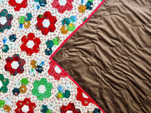 Load image into Gallery viewer, Poinsettia Palace, A Finished Quilt