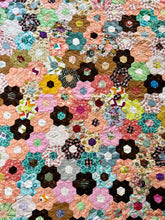Load image into Gallery viewer, Flower Power, A Finished Quilt