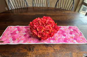 Budding Blossoms, A Finished Table Runner