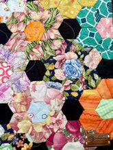 Load image into Gallery viewer, Chintz and Charcoal, A Finished Quilt