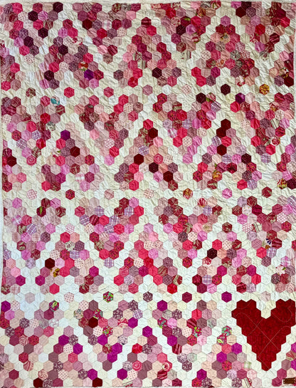 Warm Hearts Warm Threads, A Finished Quilt