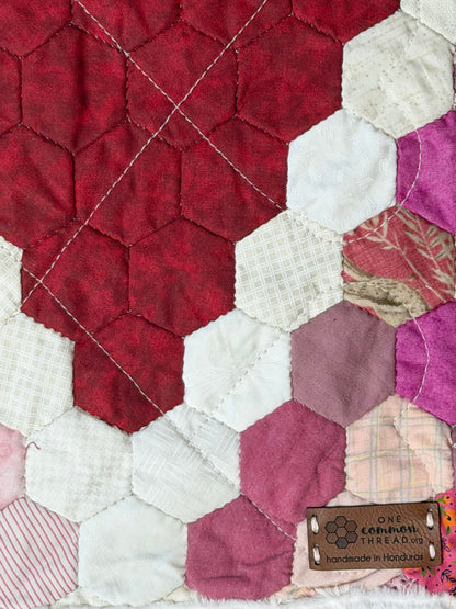 Warm Hearts Warm Threads, A Finished Quilt