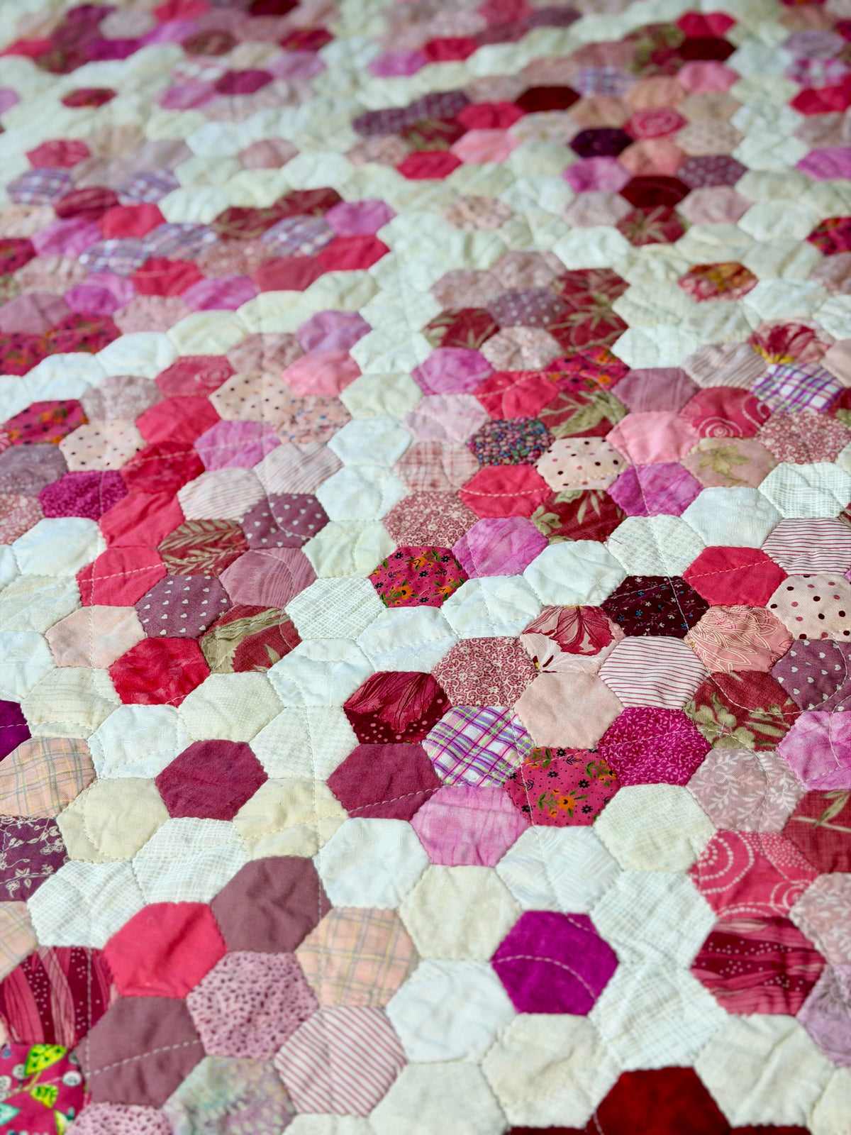 Warm Hearts Warm Threads, A Finished Quilt