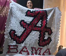 Load image into Gallery viewer, Alabama Crimson Tide, A Finished Quilt