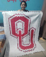 Load image into Gallery viewer, University of Oklahoma, A Finished Quilt