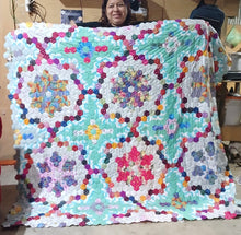 Load image into Gallery viewer, The Cosmic llama, A Finished Quilt
